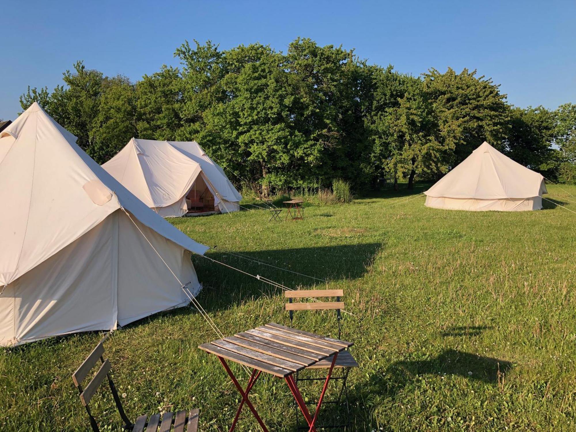 Helles Have Glamping Hotel Stege Ngoại thất bức ảnh