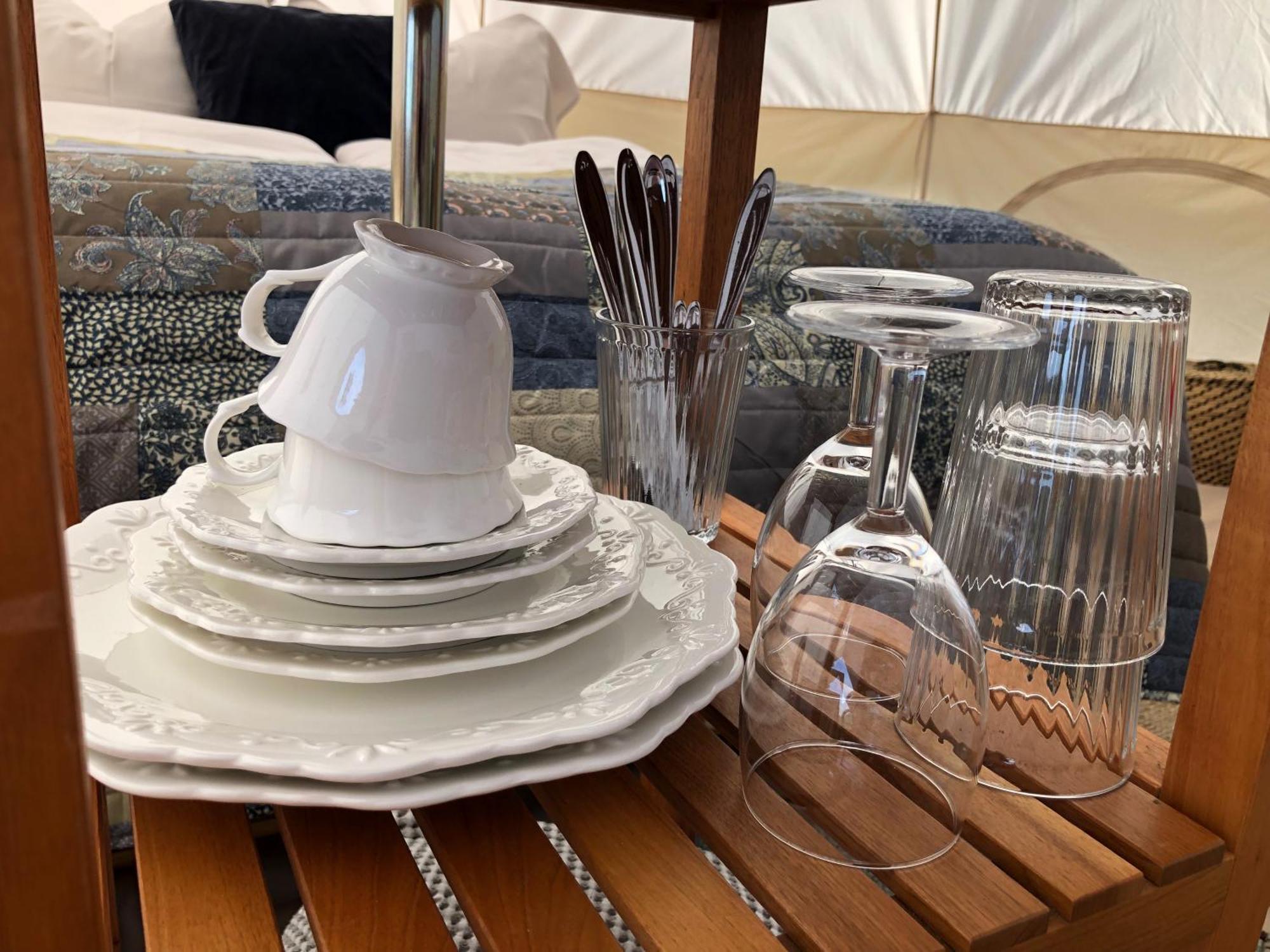 Helles Have Glamping Hotel Stege Ngoại thất bức ảnh